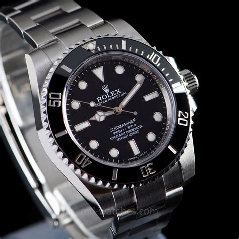 rolex stainless steel submariner watch 40mm|rolex submariner no date 40mm.